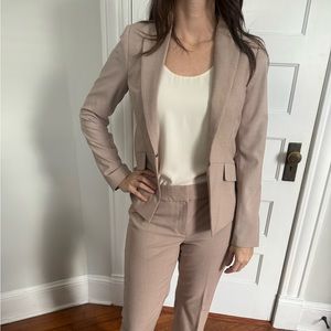 Tan White House Black Market Jacket